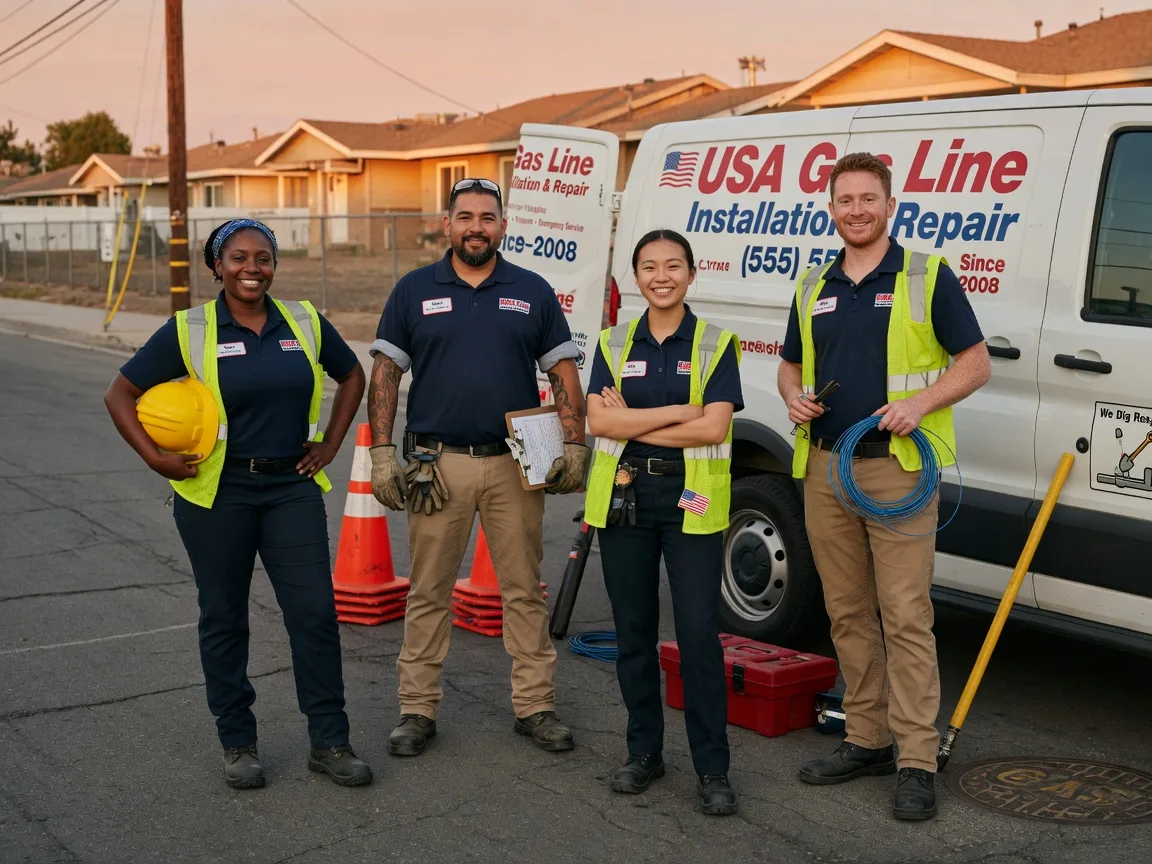 Gas Line Installation company in Blanchard, PA